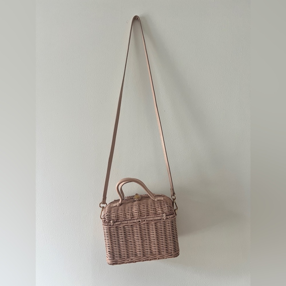Ulla Johnson Perle Wicker Shoulder Bag